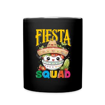 Fiesta mexicaine Cinco De Mayo - Mug uni - noir - Devant