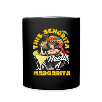 Mexikanische Fiesta Cinco De Mayo - Tasse einfarbig - Schwarz - Vorne