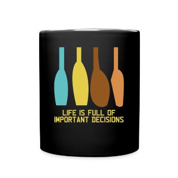 Rowing Boat Rowing Club - Tasse einfarbig - Schwarz - Vorne