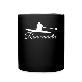 Rowing Club Rowing Boat Romantic - Tasse einfarbig - Schwarz - Vorne