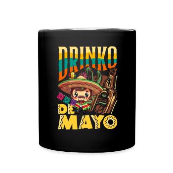 Mexikanische Fiesta Cinco De Mayo - Tasse einfarbig - Schwarz - Vorne