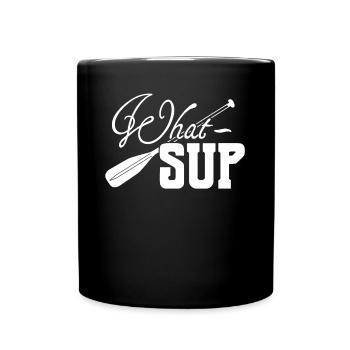 SUP Board Joke Stand up Paddling - Mug uni - noir - Devant