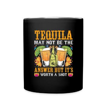 Mexican Fiesta Cinco De Mayo - Full Colour Mug - black - Front