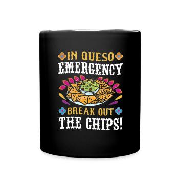 Mexican Fiesta Cinco De Mayo - Full Colour Mug - black - Front