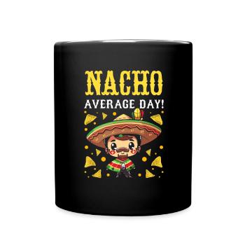 Mexican Fiesta Cinco De Mayo - Full Colour Mug - black - Front