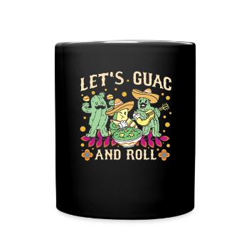 Mexican Fiesta Cinco De Mayo - Full Colour Mug - black - Front
