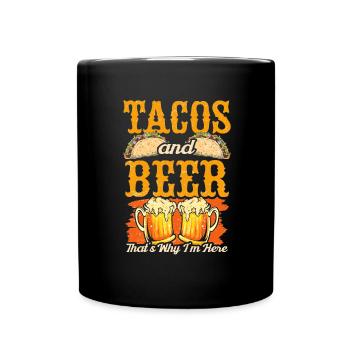 Mexican Fiesta Cinco De Mayo - Full Colour Mug - black - Front