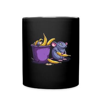 Anti Littering No Environment Recycle - Tasse einfarbig - Schwarz - Vorne