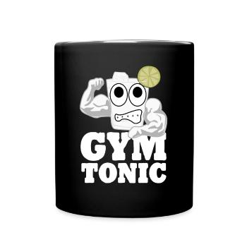 Muscles Motivation Musculation Gym - Mug uni - noir - Devant