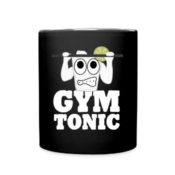 Bodybuilding Motivation Gym - Full Colour Mug - black - Front
