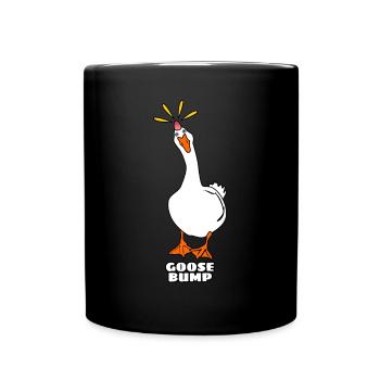 Goose Bumps Geese Goosebumps - Full Colour Mug - black - Front
