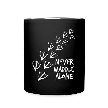 Geese Farm Goose - Tasse einfarbig - Schwarz - Vorne