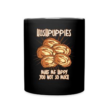 Hush Puppy Hushpuppies Hushpuppy - Full Colour Mug - black - Front