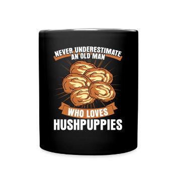 Hushpuppies Hush Puppy Hushpuppy - Full Colour Mug - black - Front