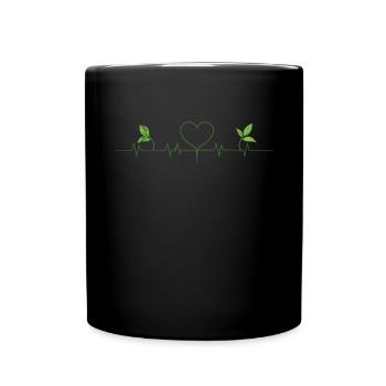 Microgreen Agriculture Gardening - Full Colour Mug - black - Front
