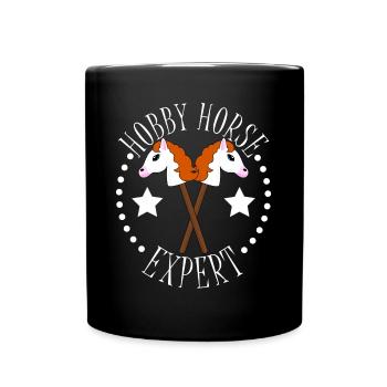 Hobby Horse Team Hobby Horsing - Mug uni - noir - Devant
