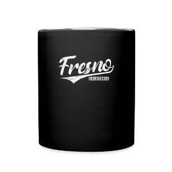 Fresno, California, a city in the United States - Full Colour Mug - black - Front