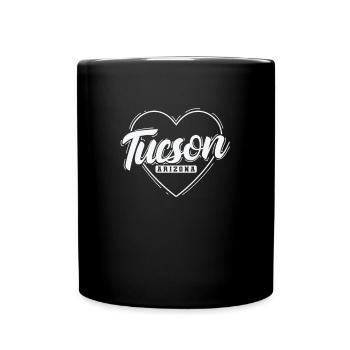 Tucson, Arizona City in the USA - Full Colour Mug - black - Front