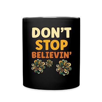 Lyrics Music Lovers Songwriters Music Festival - Full Colour Mug - black - Front