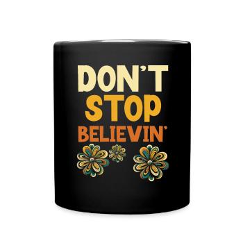 Lyrics Music Lovers Songwriters Music Festival - Full Colour Mug - black - Front