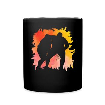 Sumo - Tasse einfarbig - Schwarz - Vorne