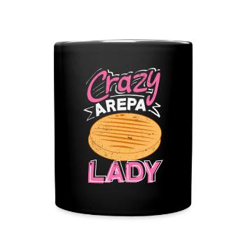 Arepas Colombien Venezuela Nourriture - Mug uni - noir - Devant