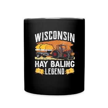 Arepas Colombian Venezuela Food - Full Colour Mug - black - Front