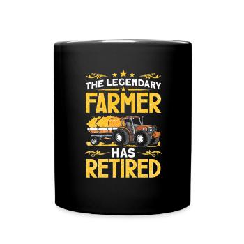 Arepas Colombian Venezuela Food - Full Colour Mug - black - Front