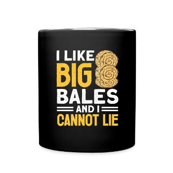 Arepas Colombian Venezuela Food - Full Colour Mug - black - Front
