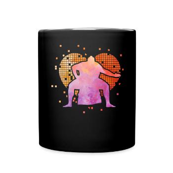 Sumo - Tasse einfarbig - Schwarz - Vorne
