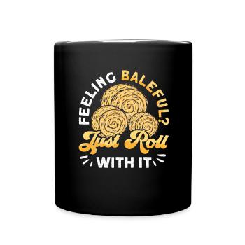 Arepas Colombien Venezuela Nourriture - Mug uni - noir - Devant