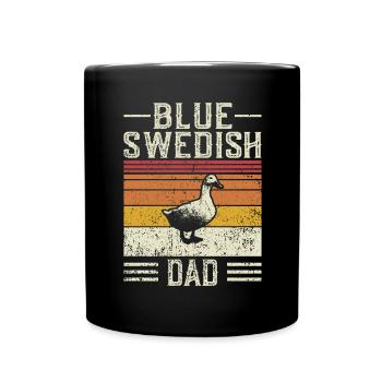 Entendad - Bleu Vintage Suédois - Mug uni - noir - Devant
