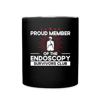 SensibilisSurvivors Club - Chirurgie endoscopique - Mug uni - noir - Devant