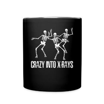 Radiology X -ray Radiologist Radiography - Tasse einfarbig - Schwarz - Vorne