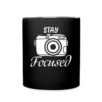 Photography Photo Camera Photographer - Tasse einfarbig - Schwarz - Vorne