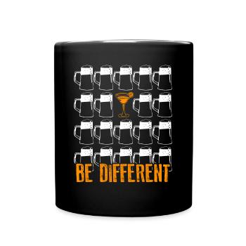 Tequila glass tequilas mexico - Full Colour Mug - black - Front