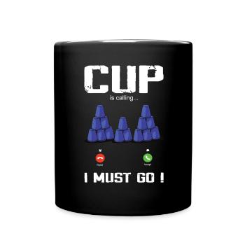 Empilage de gobelets Speed Stacker - Mug uni - noir - Devant