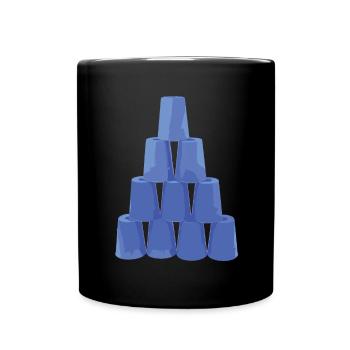 Empilage de gobelets Speed Stacker - Mug uni - noir - Devant