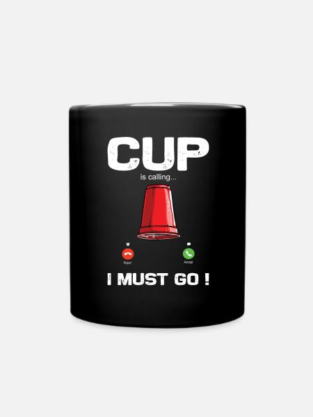 Stapeln Von Bechern Speed Stacker - Tasse einfarbig - Schwarz