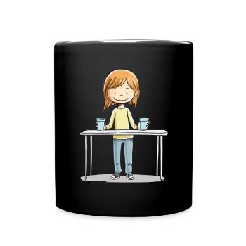 Empilage de gobelets Speed Stacker - Mug uni - noir - Devant