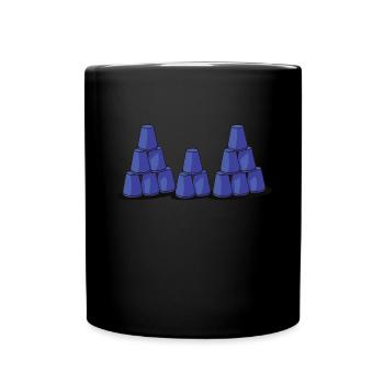 Empilage de gobelets Speed Stacker - Mug uni - noir - Devant