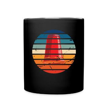 Stapeln Von Bechern Speed Stacker - Tasse einfarbig - Schwarz - Vorne