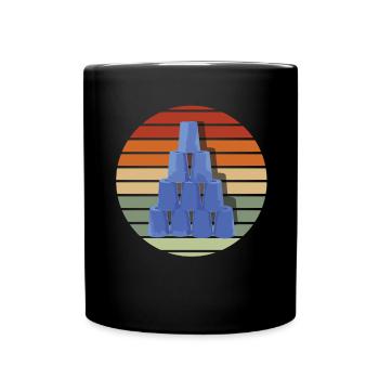 Empilage de gobelets Speed Stacker - Mug uni - noir - Devant