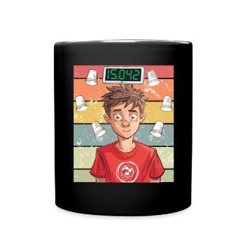 Empilage de gobelets Speed Stacker - Mug uni - noir - Devant