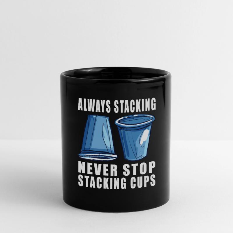 Stacking Cups Speed Stacker Full Colour Mug