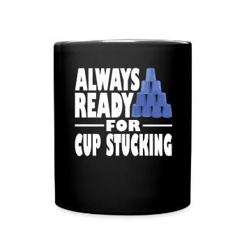 Empilage de gobelets Speed Stacker - Mug uni - noir - Devant