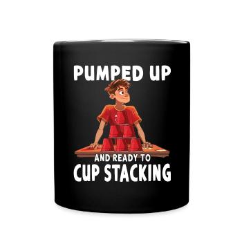 Empilage de gobelets Speed Stacker - Mug uni - noir - Devant