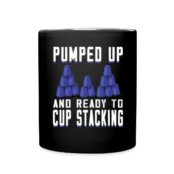 Empilage de gobelets Speed Stacker - Mug uni - noir - Devant