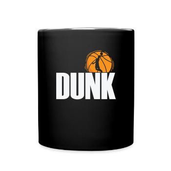 Dunk Basketball America USA Fans - Full Colour Mug - black - Front
