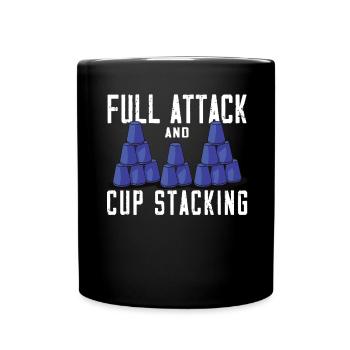 Empilage de gobelets Speed Stacker - Mug uni - noir - Devant